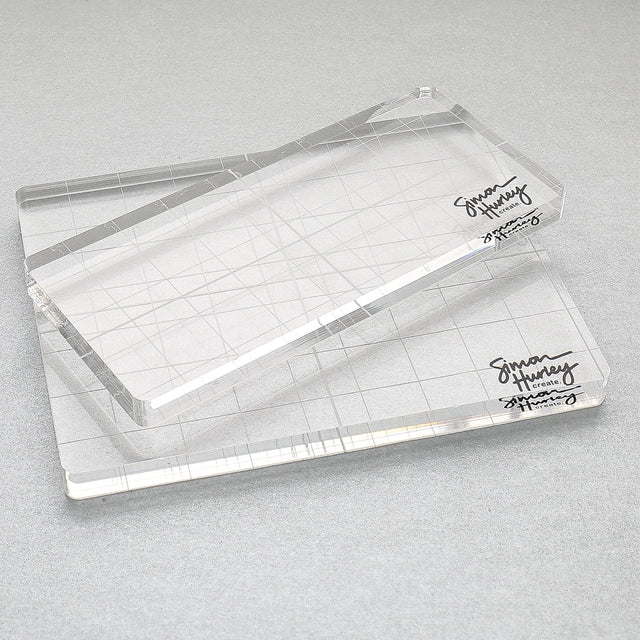 Simon Hurley create. Acrylblöcke - 2 Stk. - PerlineBeads SA