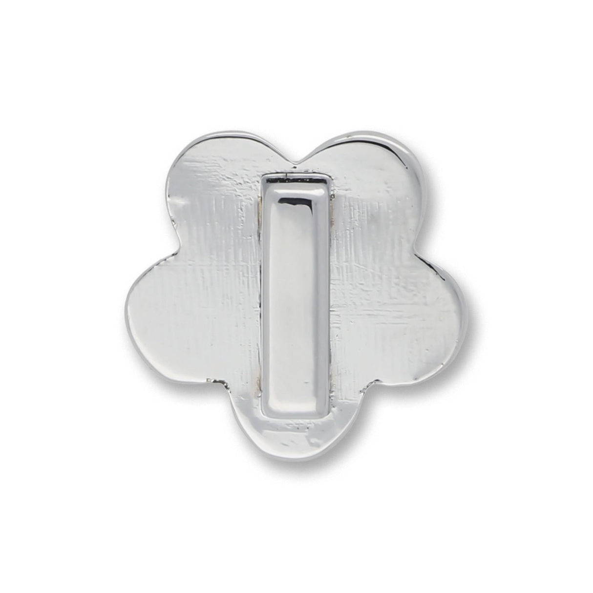 Slider «Flower» Silver mit Strass – Elegante Blüte - PerlineBeads SA