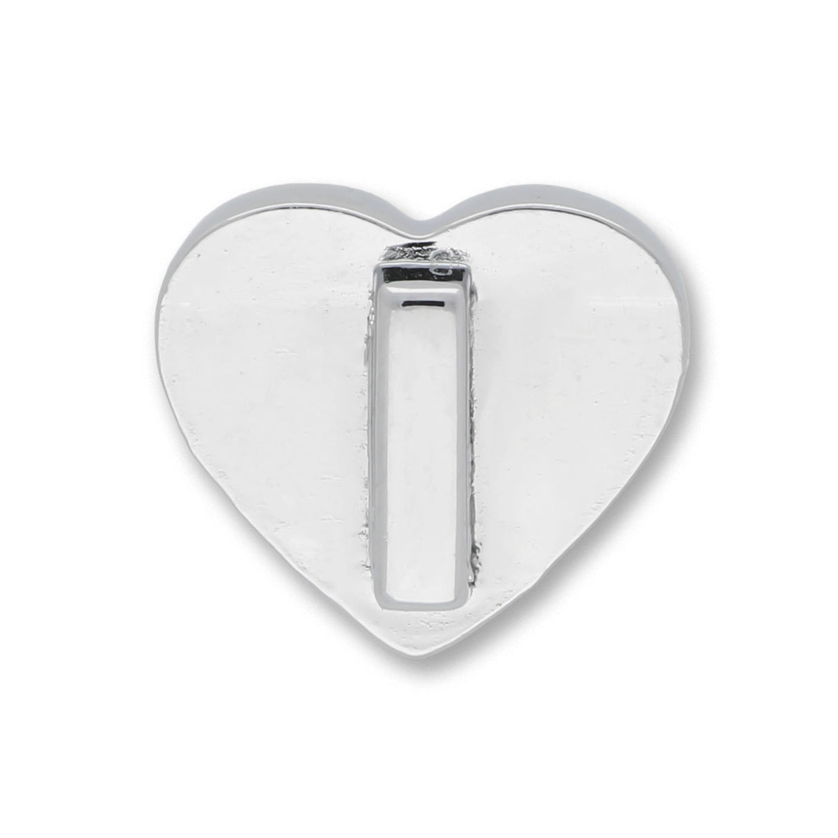 Slider «Heart» Silver mit Strass – Funkelnde Liebe - PerlineBeads SA