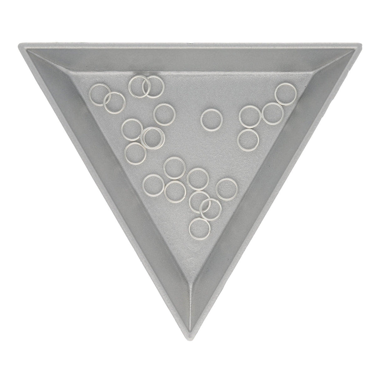 Spaltringe Edelstahl 5 mm - Farbe Silber - PerlineBeads SA