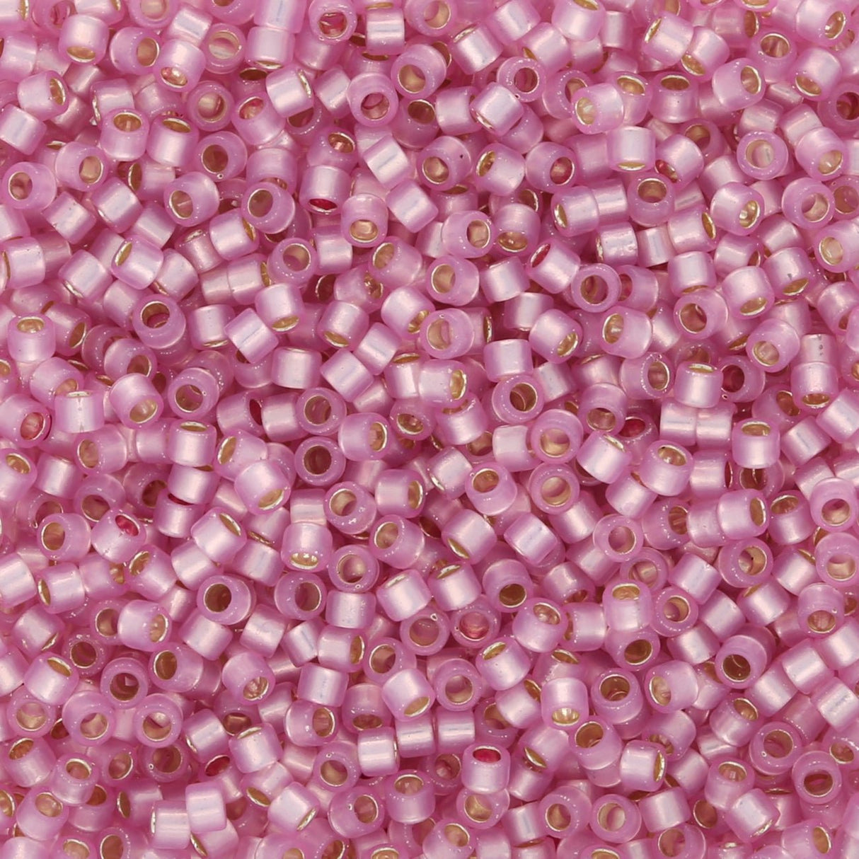 TOHO Aiko - Translucent Silver - Lined Rosaline - PerlineBeads SA