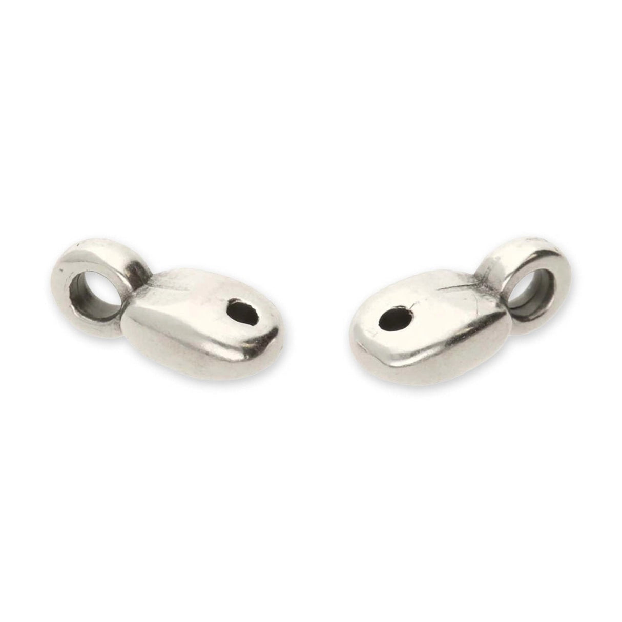 Vuorkoti - Superduo Bead Ending - Silver Plate - PerlineBeads SA