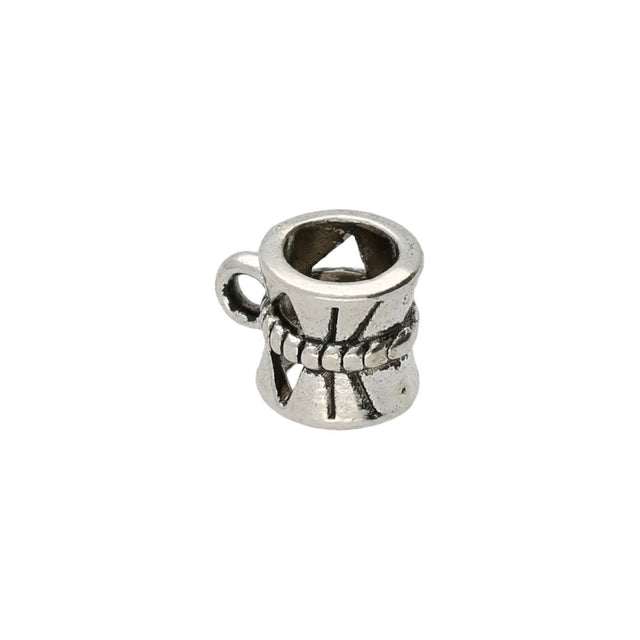 Anhängerschlaufe tibetischen Stil - Antik Silber - PerlineBeads