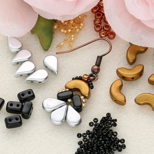 Arcos® Par Puca® - Bronze Gold Mat - PerlineBeads