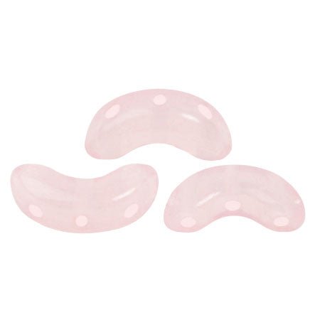 Arcos® par Puca® - Milky Light Rose - PerlineBeads