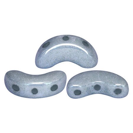 Arcos® Par Puca® - Opaque Blue Ceramic Look - PerlineBeads