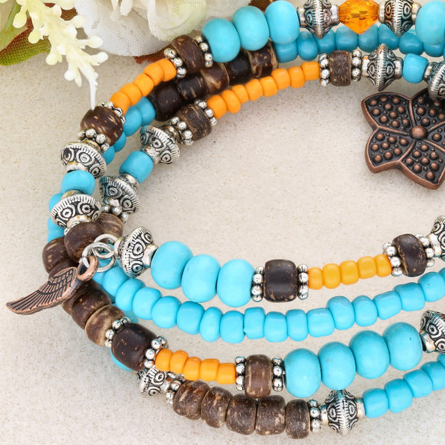 Armband – Memory Wire - 63,5 mm – Silber (12 Umdrehungen) - PerlineBeads