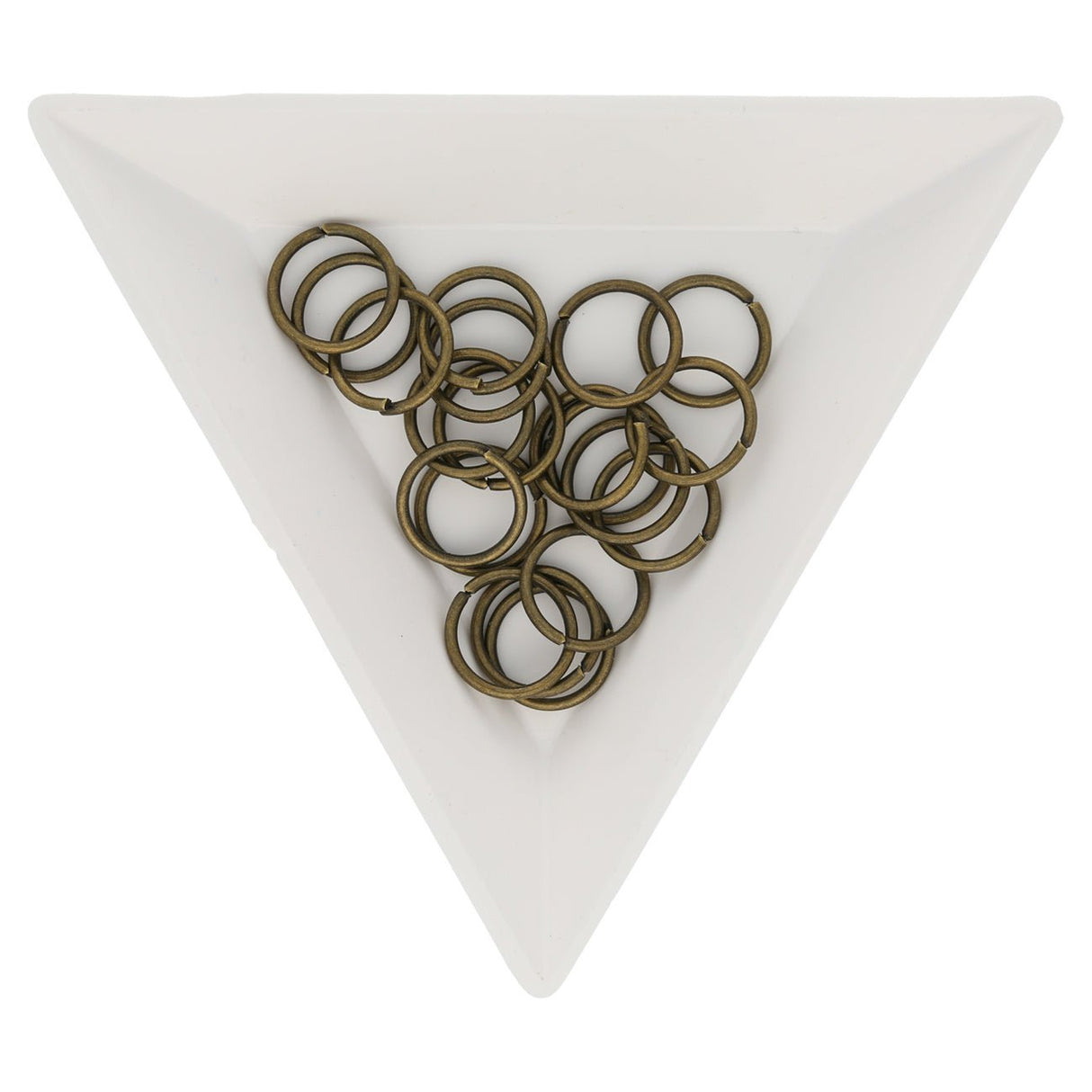 Biegeringe 10 mm – Messing - PerlineBeads