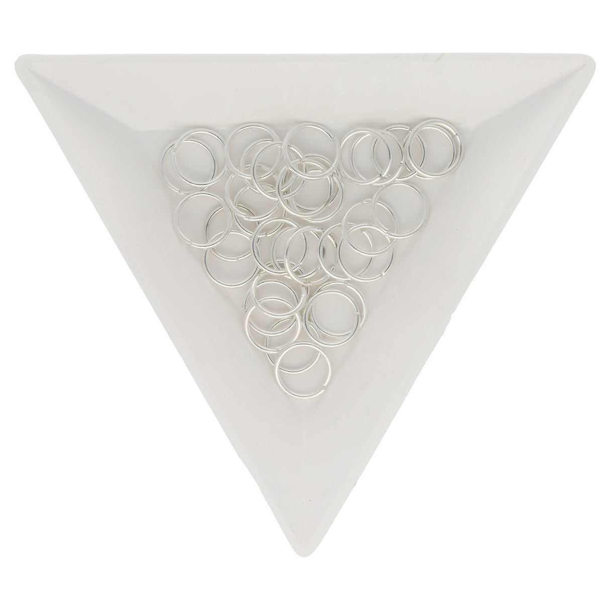 Biegeringe 8 mm – Silberfarbig - PerlineBeads