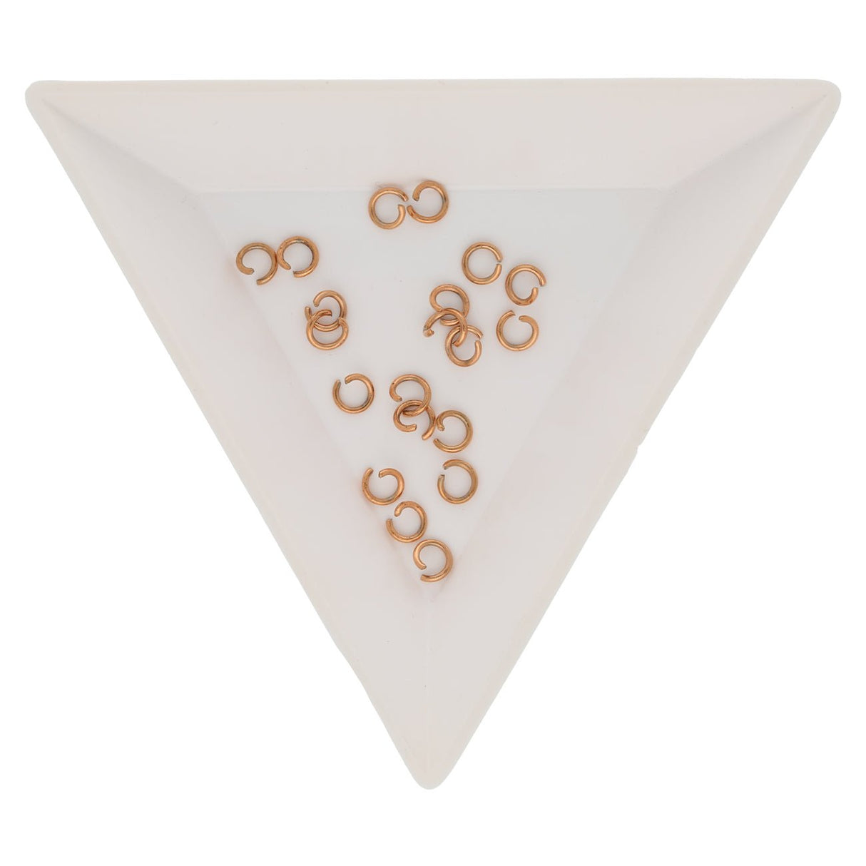 Biegeringe Edelstahl PVD - 4 mm – Rose Gold - PerlineBeads