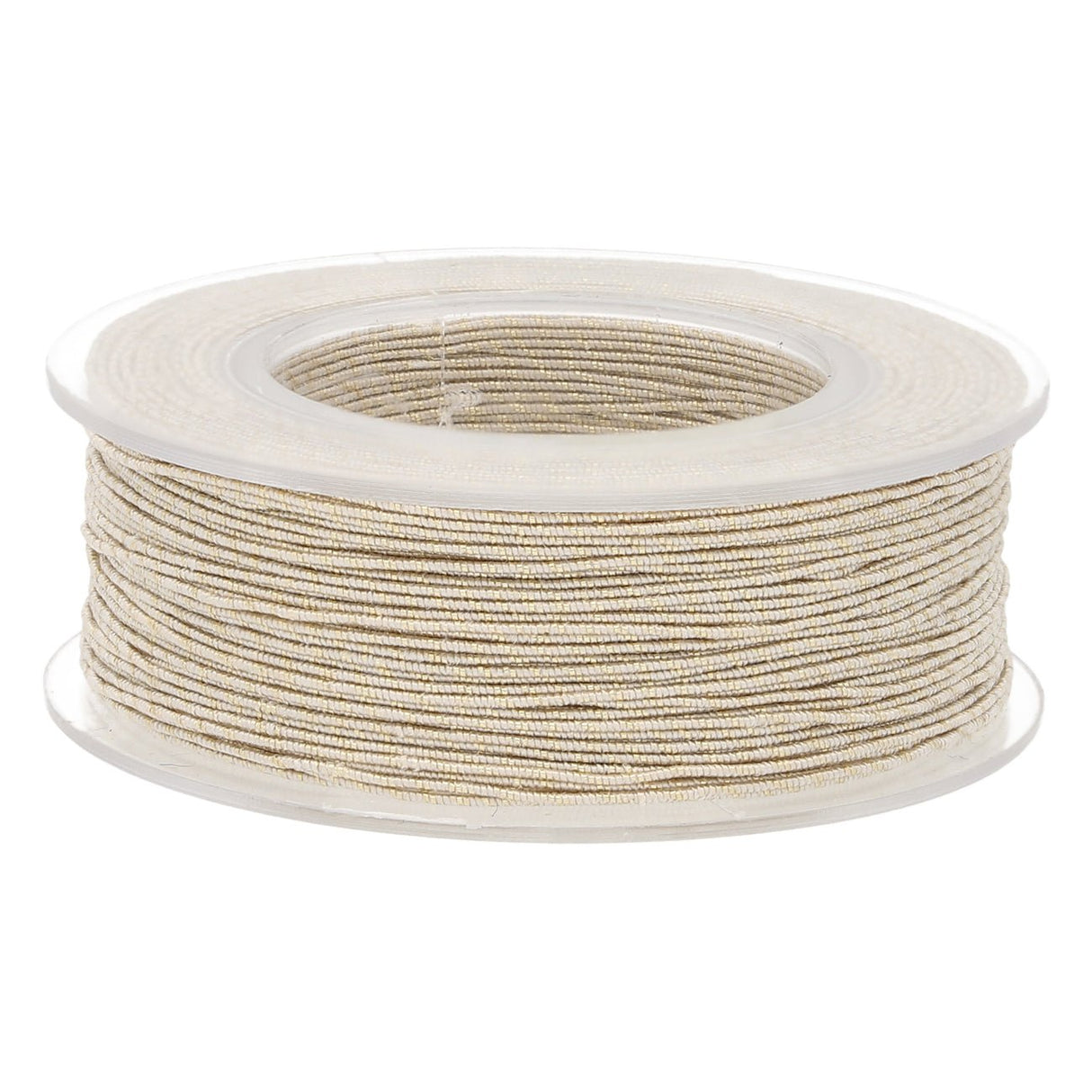 Blissino Schmuckgarn - Weiss / Gold (602/O) - PerlineBeads