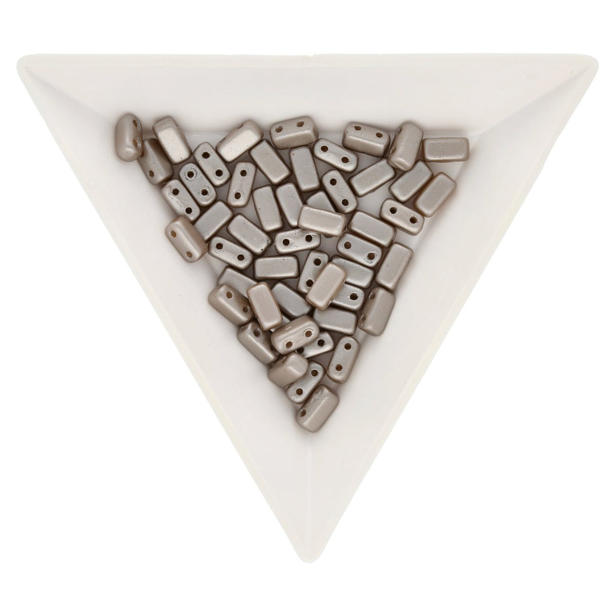 Bricks CzechMates 6x3 mm - Pearl Coat Brown Sugar - PerlineBeads