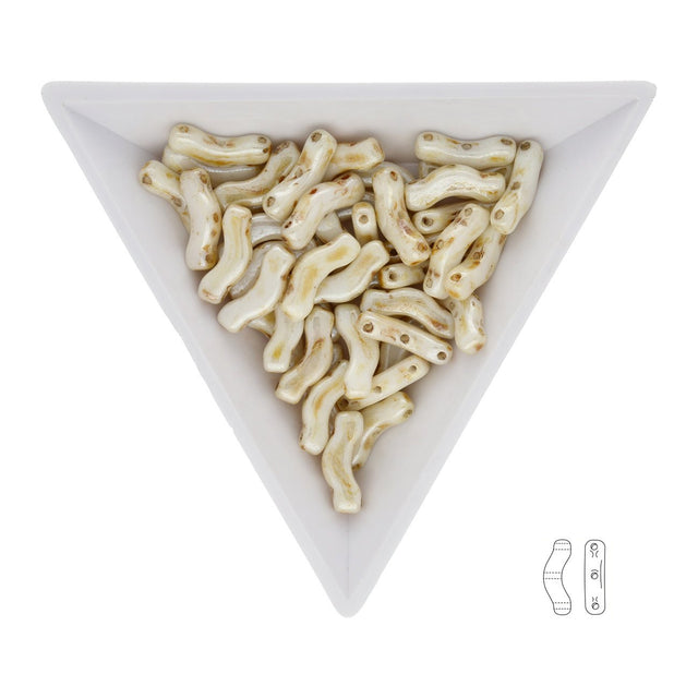 Bridge 3x12 mm – Honey Drizzle - PerlineBeads