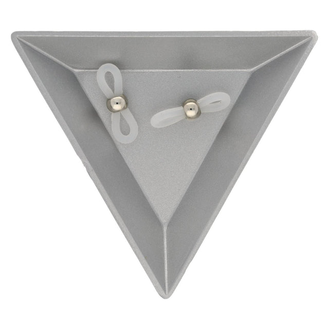 Brillenschlaufen für Brillenketten – Farbe Klar/Platin - PerlineBeads