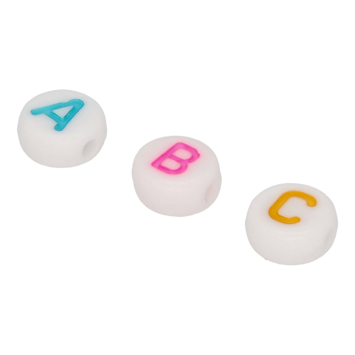 Buchstabenperlen / Acrylperlen – Alphabet A-Z - PerlineBeads