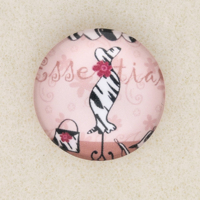 Cabochon - 20 mm - Motiv “Mannequin” - PerlineBeads