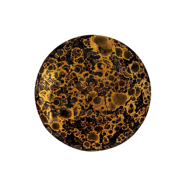 Cabochon par Puca® - 18 mm - Jet Bronze - PerlineBeads