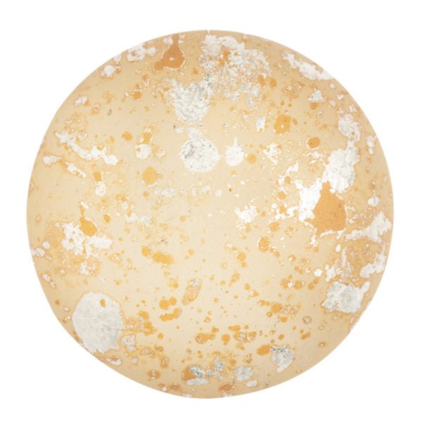 Cabochon par Puca® - 25 mm - Crystal Mat Taupe Silver - PerlineBeads