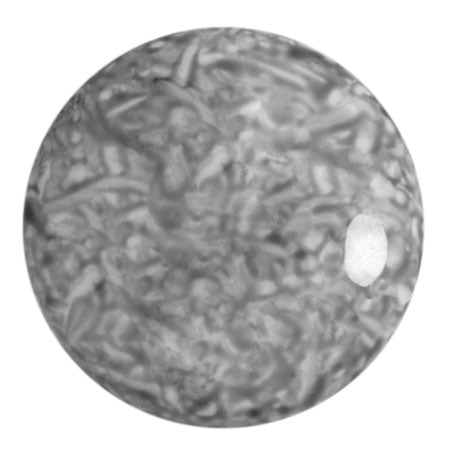 Cabochon par Puca - 25 mm - Milky Grey - PerlineBeads