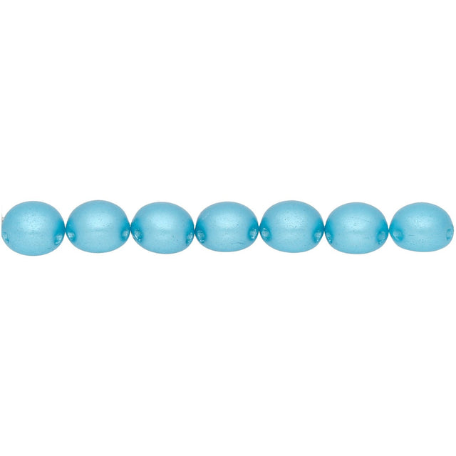 Candy Glasperle 6 mm - Pastel Aqua - PerlineBeads