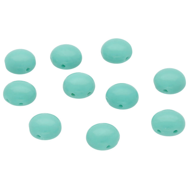 Candy Glasperle 8 mm - Turquoise Green - PerlineBeads