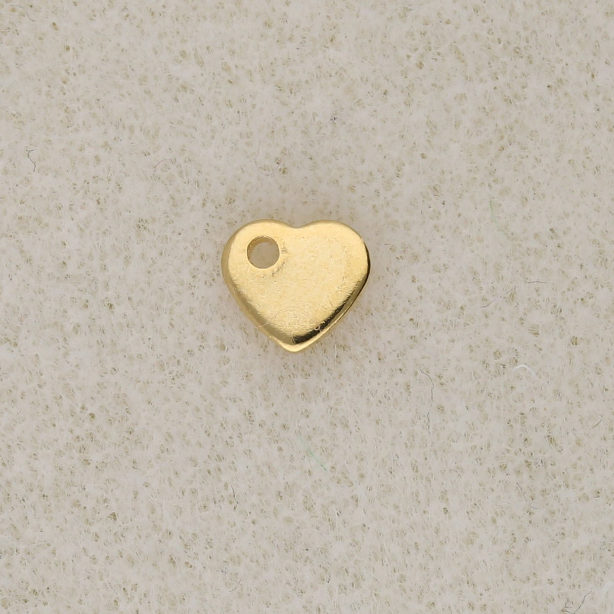 Charm-Anhänger Herz - Edelstahl - PerlineBeads