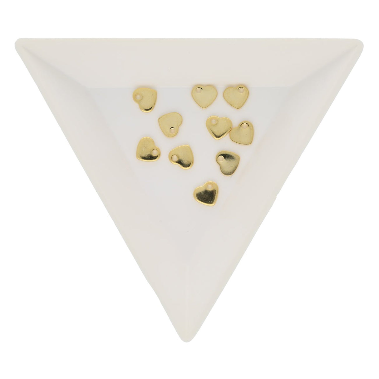 Charm-Anhänger Herz - Edelstahl - PerlineBeads