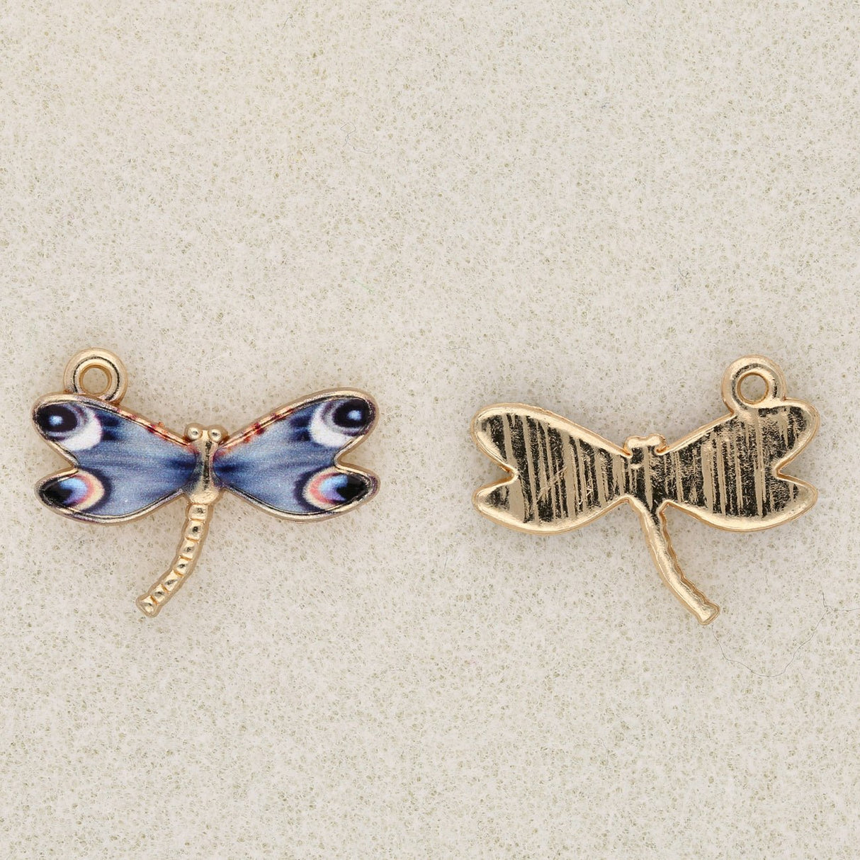 Charm-Anhänger Libelle - Blue - PerlineBeads