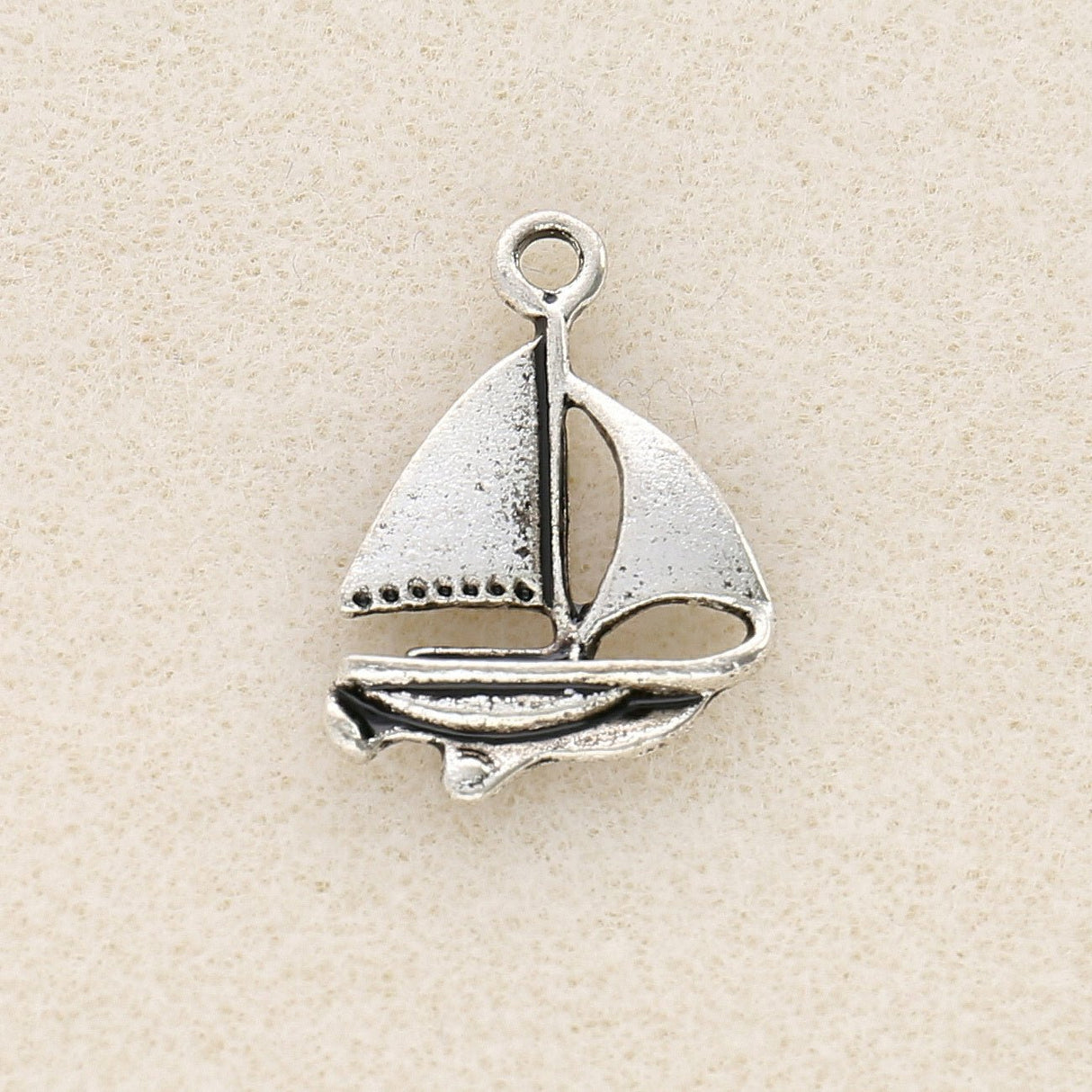 Charm-Anhänger Segelboot - PerlineBeads