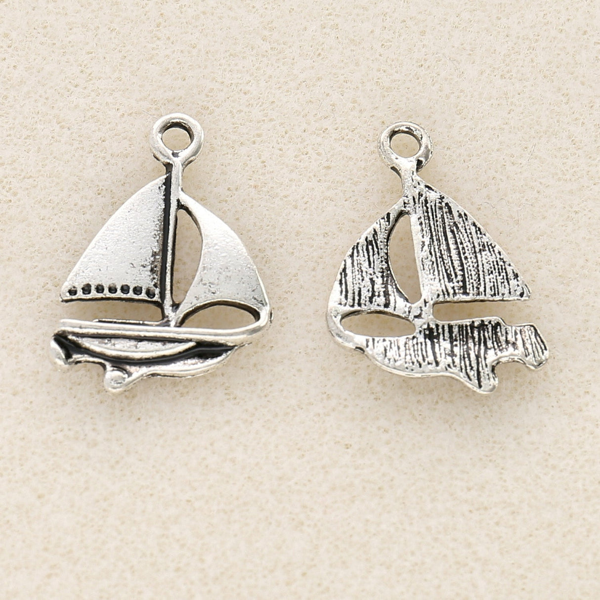 Charm-Anhänger Segelboot - PerlineBeads