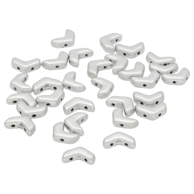 Chevron Duo 10x4 mm – Bronze Aluminium - PerlineBeads