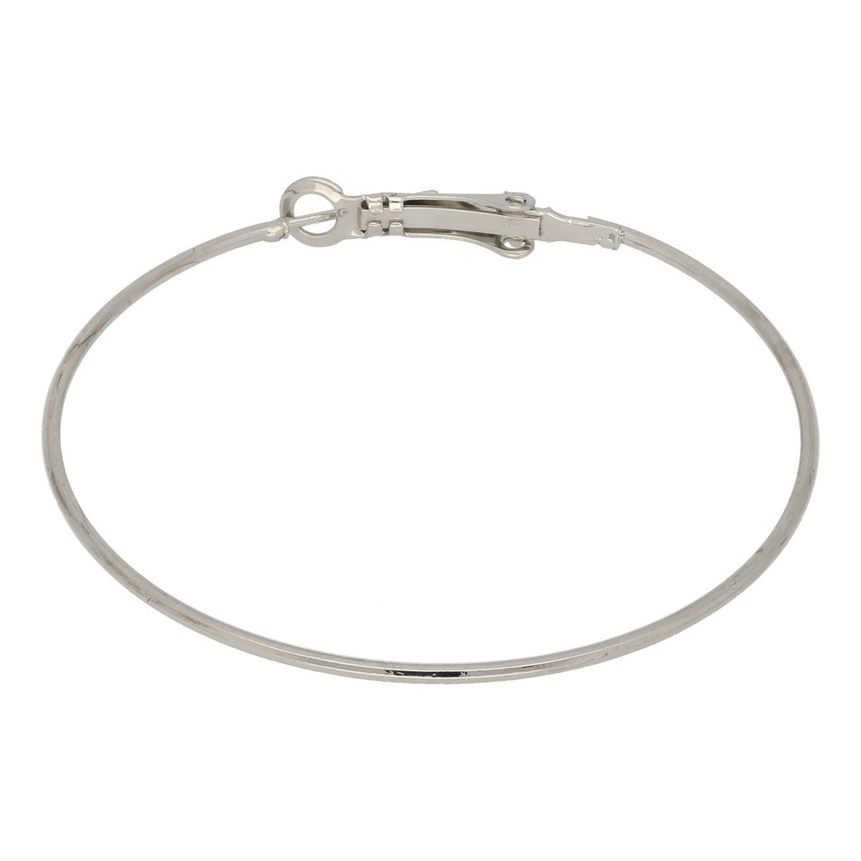 Creolen 53 x 48 mm – Silberfarbig - PerlineBeads