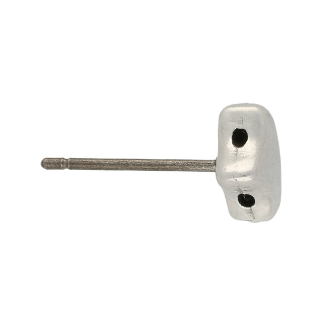 Cymbal™ Alopronia-Ginko Ohrringe - Silver Plate - PerlineBeads