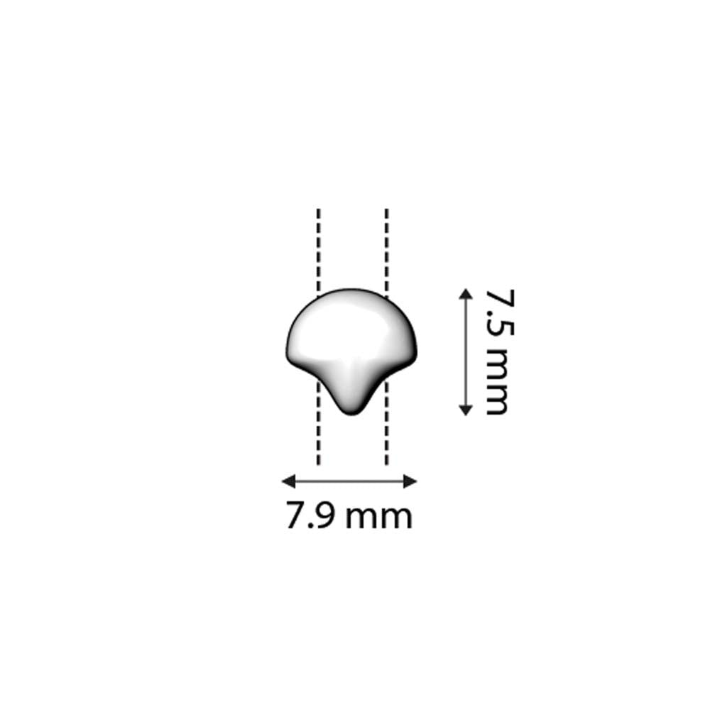 Cymbal™ Alopronia-Ginko Ohrringe - Silver Plate - PerlineBeads