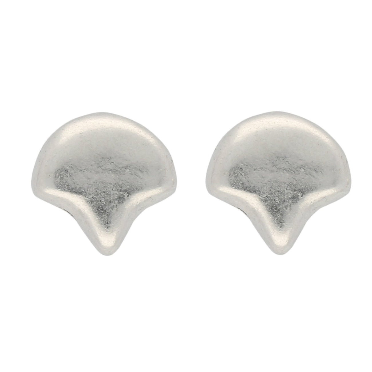 Cymbal™ Alopronia-Ginko Ohrringe - Silver Plate - PerlineBeads