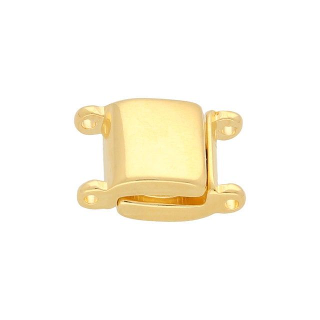 Cymbal™ Axos II Delica Magnetic Clasp - 24K Gold Plate - PerlineBeads