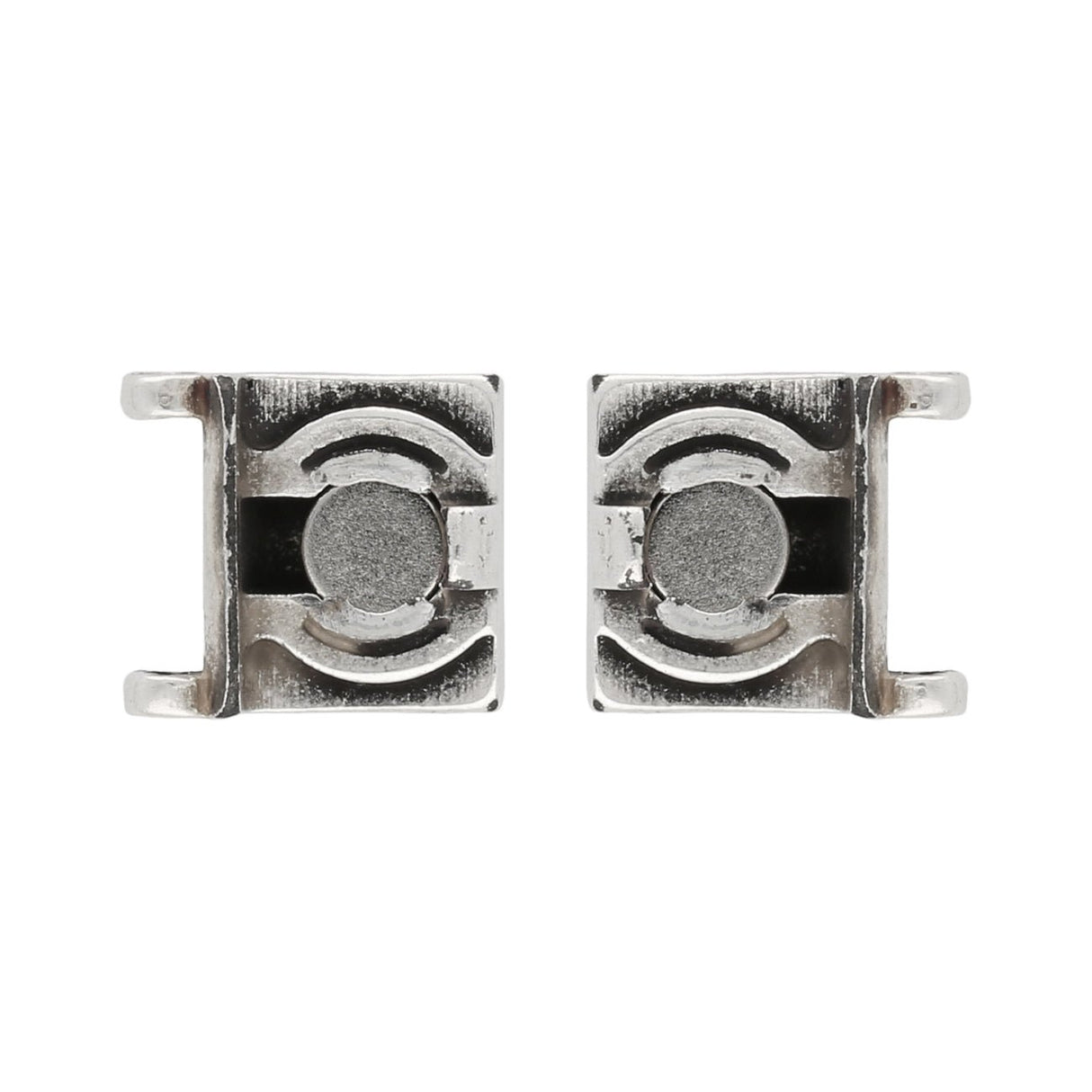 Cymbal™ Axos II Delica Magnetic Clasp - Silver Plate - PerlineBeads