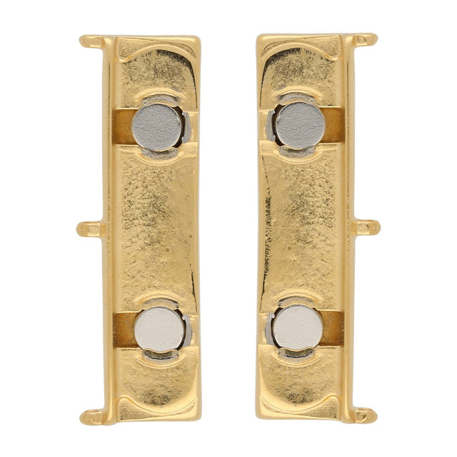 Cymbal™ Axos III Delica Magnetic Clasp - 24K Gold Plate - PerlineBeads