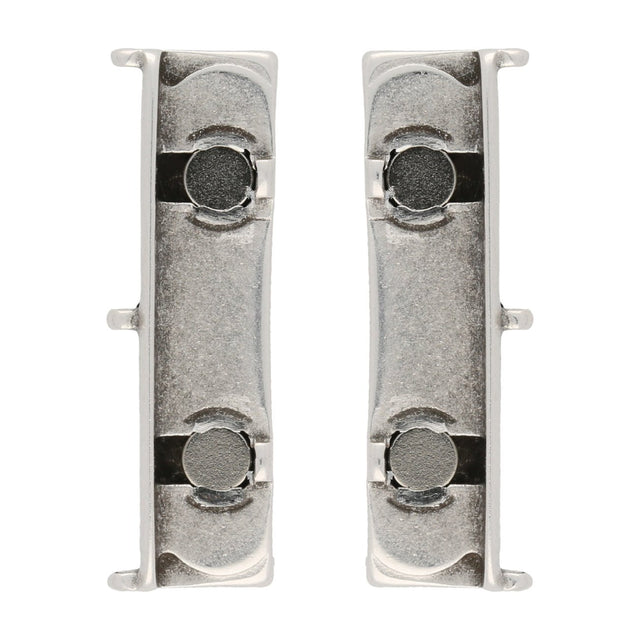 Cymbal™ Axos III Delica Magnetic Clasp - Silver Plate - PerlineBeads