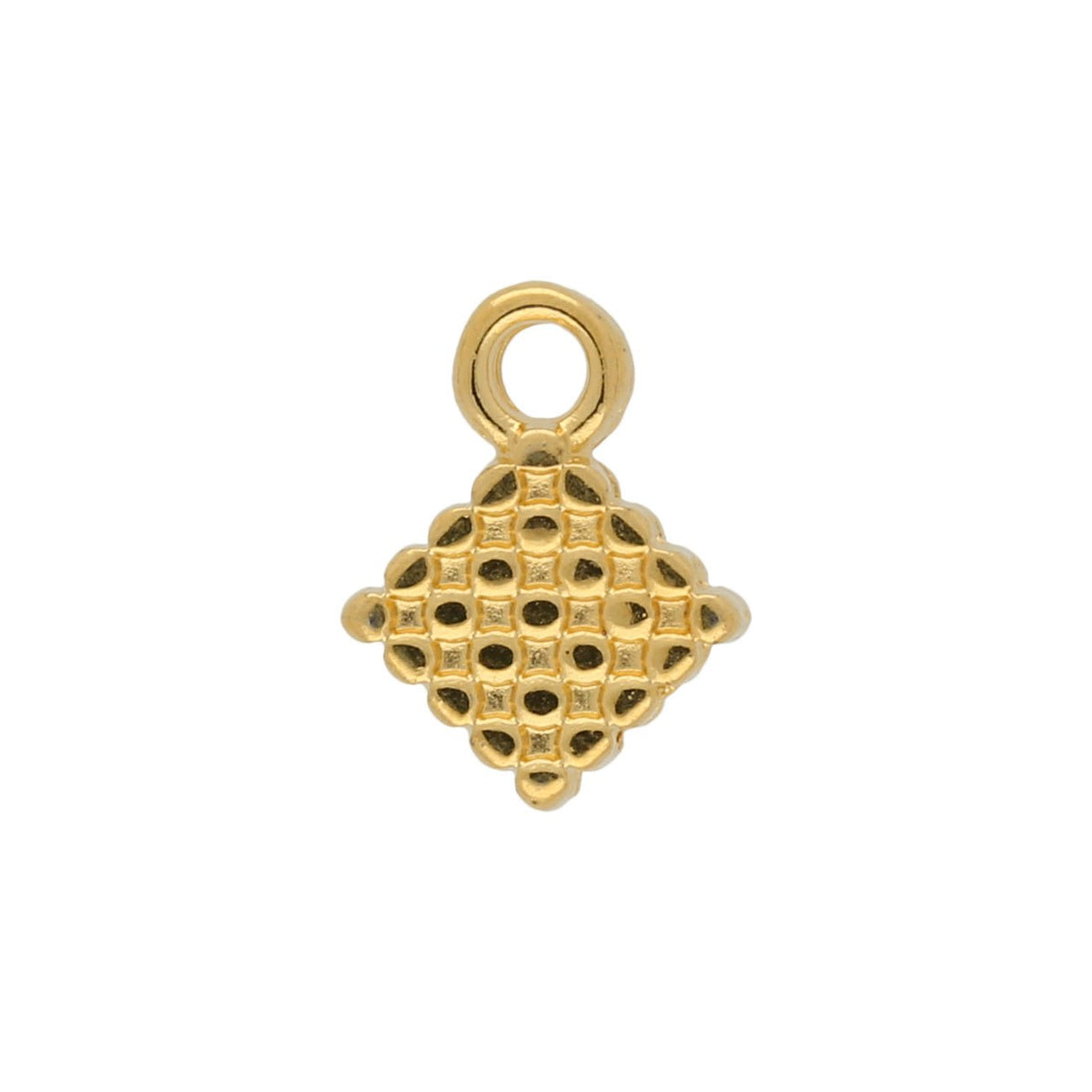 Cymbal™ Fero-Silky Side Bead Ending - Gold Plate - PerlineBeads