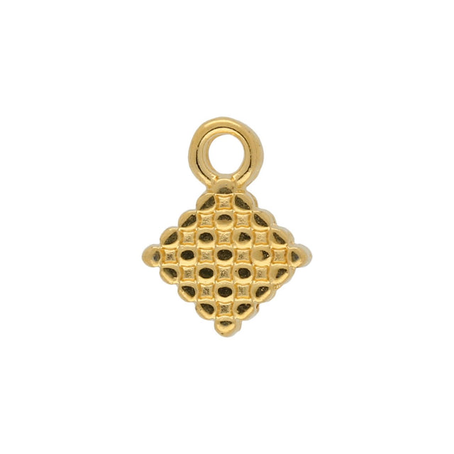 Cymbal™ Fero-Silky Side Bead Ending - Gold Plate - PerlineBeads