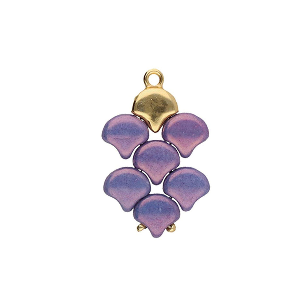 Cymbal™ Kastro-Ginko Bead Ending - 24K Gold Plate - PerlineBeads