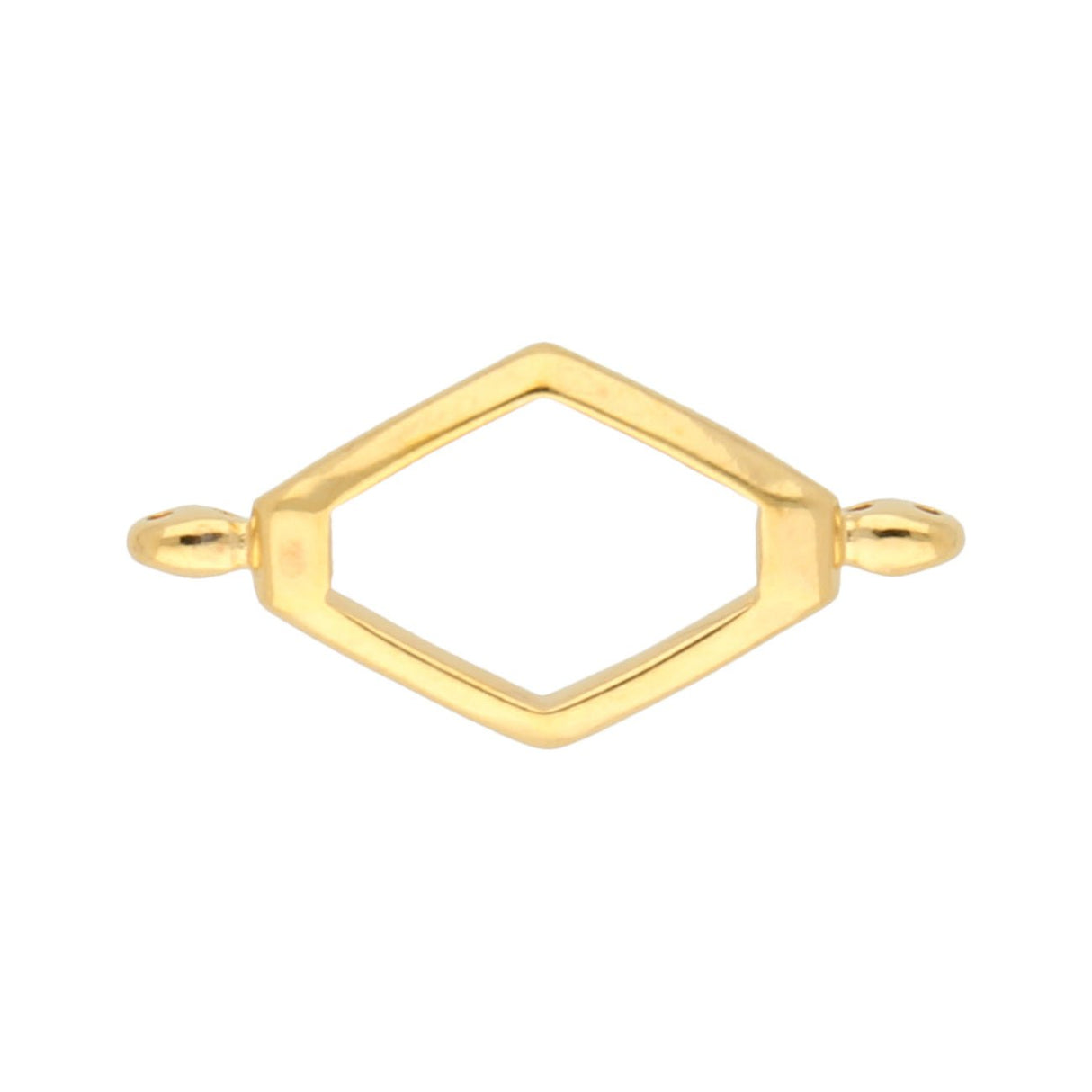 Cymbal™ Kotroni-SuperDuo Bead Connector - 24K Gold Plate - PerlineBeads