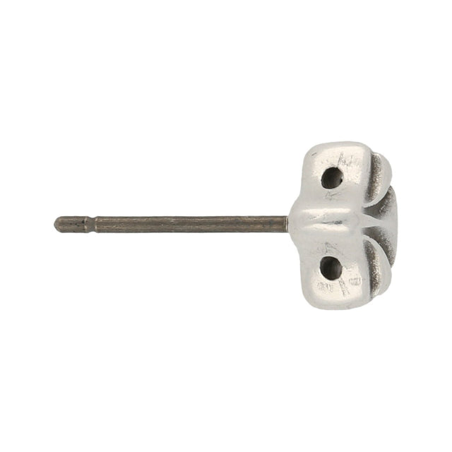 Cymbal™ Limani-Ginko Ohrringe - Silver Plate - PerlineBeads