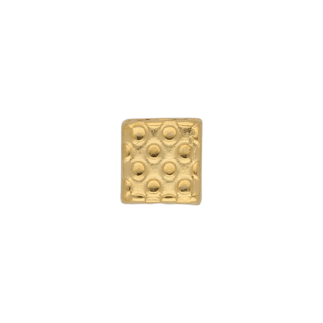 Cymbal™ Parasporos-Tila Bead Substitute – 24K Gold Plate - PerlineBeads