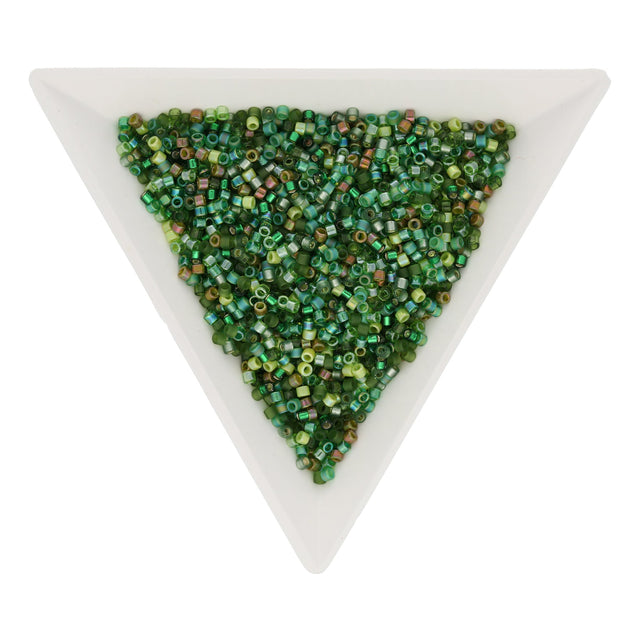 Delica 11/0 - DB-MIX03 - Mix Green Tones - PerlineBeads