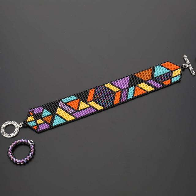 Delica 11/0 - DB056 - Lined Magenta AB - PerlineBeads