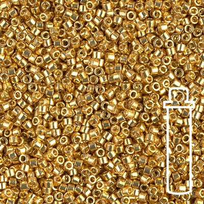 Delica 11/0 - DB1832 - Duracoat Galvanized Gold - PerlineBeads