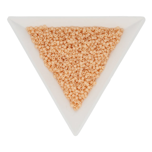 Delica 11/0 - DB2351 - Duracoat Opaque French Vanilla - PerlineBeads