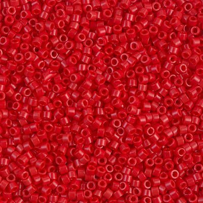 Delica 11/0 - DB723 - Opaque Dark Cranberry - PerlineBeads